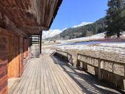 Chalet avec vue panoramique et terrasse