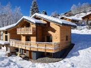 Chalet avec vue panoramique et terrasse