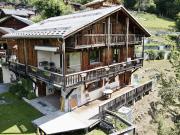 Chalet avec vue panoramique et terrasse