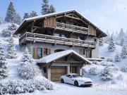 Chalet avec vue panoramique et terrasse