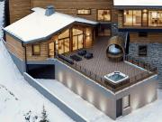 Chalet avec vue panoramique et terrasse