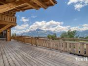 Chalet avec vue panoramique et terrasse
