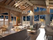 Chalet avec vue panoramique et terrasse