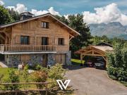Chalet avec vue panoramique et terrasse