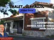 Chalet con 3 dormitorios en Llavallol!