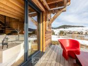 Chalet contemporain avec vue à proximité des angles 90m²...