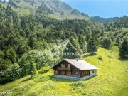 Chalet d'alpage traditionnel savoyard en très bon état