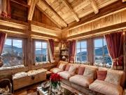 CHALET D'ARCHITECTE À MEGÈVE, CENTRE À PIED ET SKI OUT