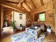 Chalet d'architecte aux Clefs exposé Sud avec belle...