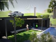 Chalet de exclusivo diseño tipo Loft