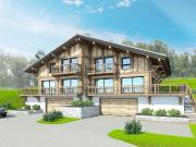 Chalet de luxe de 5 chambres sur plan avec une superbe...