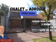 Chalet en Adrogué con 3 dormitorios y garage para 3...