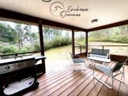 Chalet en bois 3 chambres et terrain privatif!