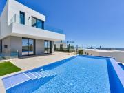 Chalet estilo moderno con vistas al mar en Finestrat