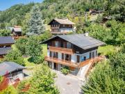 Chalet familial avec grand terrain attenant