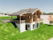 Chalet im Bau in Evolène