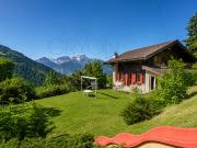 Chalet in Gryon mit separatem Studio, Blick auf die Berge