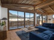 Chalet mit Blick in die Bergwelt