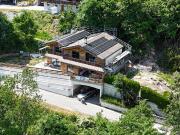 Chalet mit Panoramablick am Ortseingang von Crans Montana