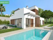 Chalet moderno de obra nueva en venta en Benidorm, Costa...