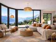 Chalet nach Plan mit atemberaubender Aussicht –...