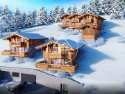 Chalet neuf haut de gamme de 4 chambres aux Gets