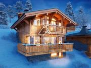 Chalet neuf haut de gamme de 4 chambres aux Gets