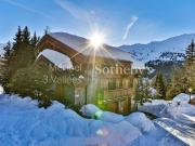 Chalet Orphée Skis aux pieds sur la piste du Doron Chalet Orphée Skis aux pieds sur la piste du Doron