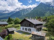 Chalet vue Mont Blanc, vallée de Chamonix