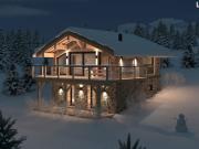 Chalets haut de gamme au pied des pistes de la station...