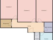 Chambre à louer en colocation Paris 75016