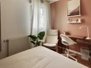 Chambre chaleureuse de 11 m² à louer en coliving p