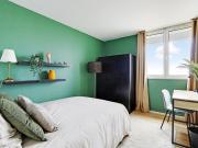 Chambre contemporaine de 10 m²