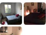 Chambre dans appartement en Rez de jardin donnant