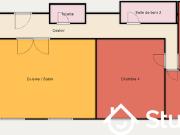 Chambre dans une colocation de 20m2