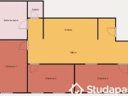 Chambre dans une colocation de 22m2