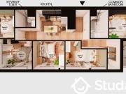 Chambre dans une colocation de 9m2