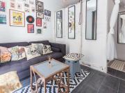 Chambre équipée dans appartement dans Arrondissement 18,...