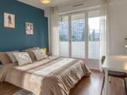 Chambre spacieuse et chaleureuse – 15m²