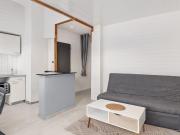 Charmant P2 bis meublé de 52m2 en rez de chaussée+cave id