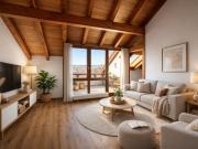 Charmante 2 Zi. DG Wohnung mit offenem Dachstuhl &...