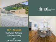 Charmante 2 Zimmerwohnung mit ca. 35 m² Terrasse am...