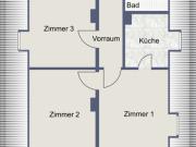 Wohnen in Andritz: 3 Zimmer Wohnung mit Gartenanteil