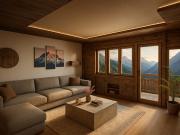 Charmante 4,5 Zimmer Wohnung in Evolène in einem neuen...