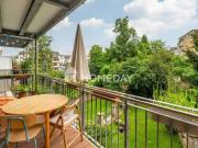 Charmante 4 Zimmer Wohnung mit grünem Balkonblick...
