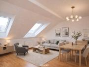Charmante Dachgeschosswohnung mit Balkon und Lift in...