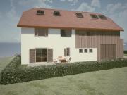 Charmante Doppelhaushälfte mit 5,5 Zimmern in Bassecourt