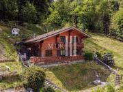 Charmantes Chalet mit freiem Blick auf die Ebene und die...
