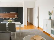 Modern 2 Room Berlin Altbau Apartment in Quiet Side Wing...