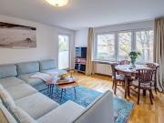 Charming apartment with large balcony and green view